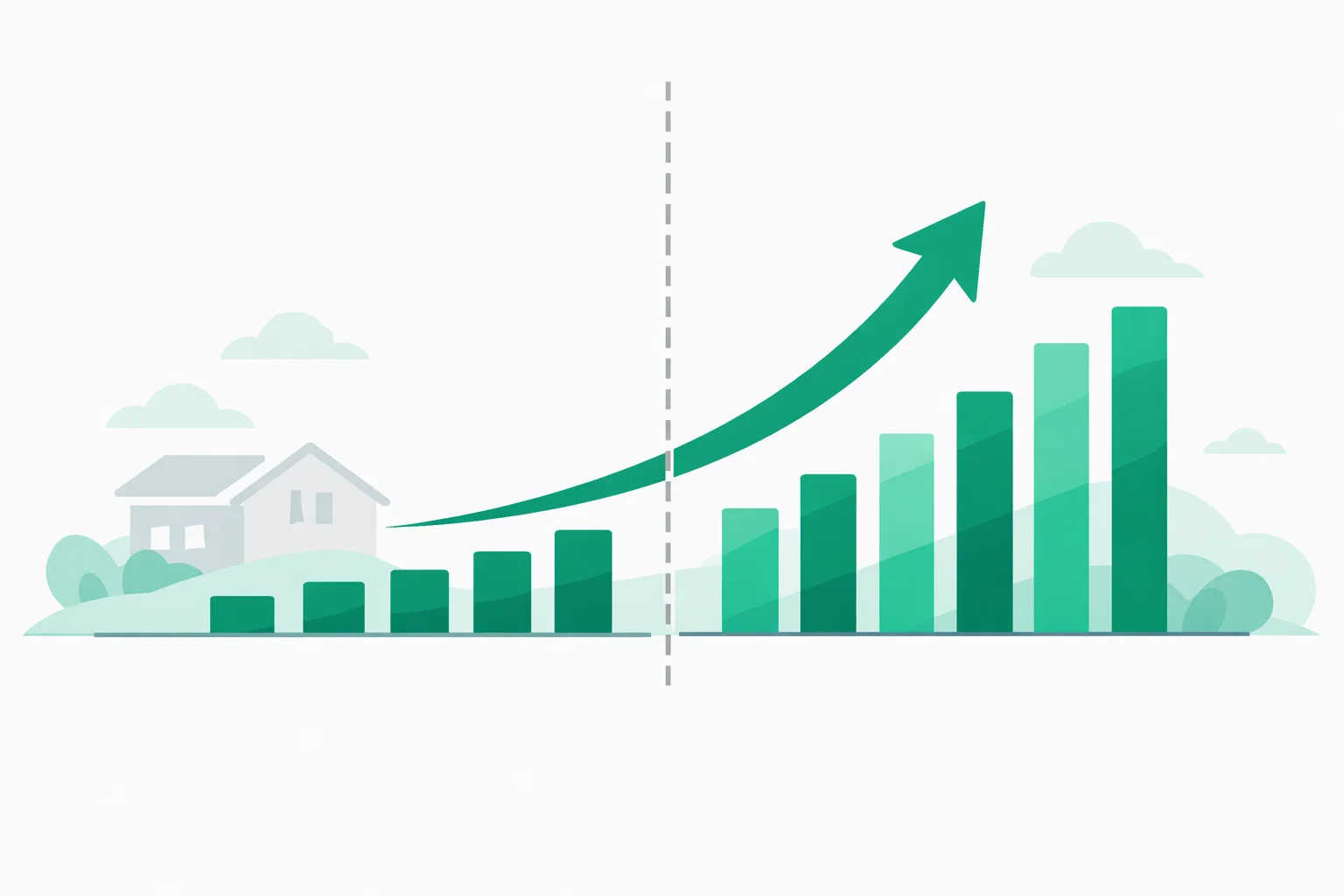 HELOC payment calculator showing interest-only draw period payments transitioning to higher principal-and-interest repayment period payments with rate change scenarios